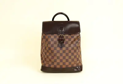 Authentic Louis Vuitton Damier Soho backpack