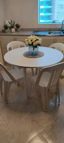 Large IKEA Dining Table and Chairs