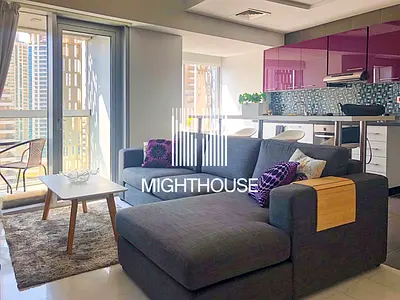 1 BR | Fully Furnished | Sea & Marina View