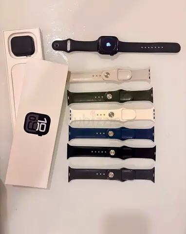 Apple Watch Series 10 (with multiple extra straps) - Black