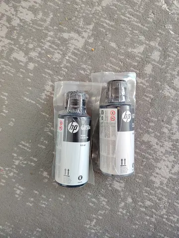 Pair of HP GT53 Black Ink Bottles (Genuine) - Sealed