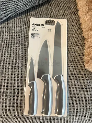 IKEA Set of 3 Kitchen Knives - New in Packaging