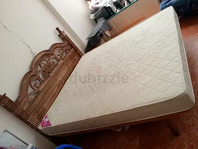 Coat with mattress