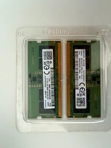 Pair of Samsung 8GB DDR5 SO-DIMM Laptop RAM (2 x 8GB) 5600 MHz