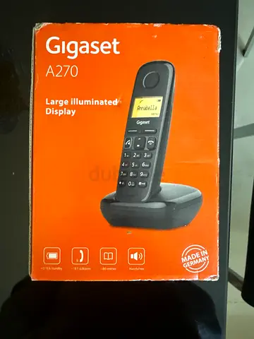 Gigaset A270 Cordless Phone with Base - Good Condition