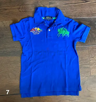 Blue Polo Ralph Lauren Kids Polo Shirt - For kids aged 7