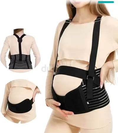 Adjustable Pregnancy Support Maternity Belt with Back Brace