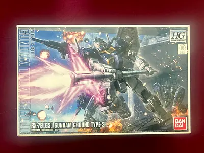 HG RX-79[G] Gundam Ground Type-S (Gundam Thunderbolt) - Bandai 1/144 Model Kit, New/Unbuilt Unopened