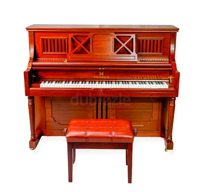 Heinrich Upright Piano in Mahogany for sale