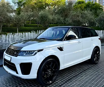 SVR KIT RANGE ROVER SPORT —  GCC —  FULL SERVICE HISTORY — VERY NEAT — PANORAMIC ROOF