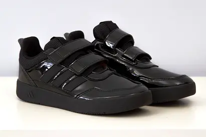 Brand New adidas Kids Tensaur Sport 3.0 (All Black) — Never Used!