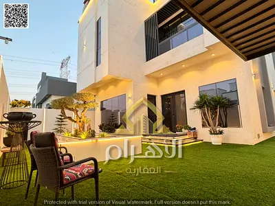 جاهزة بالكهرباء والمكيفات | تملك فيلا سمارت بالياسمين عجمان| 6 غرف نوم ماستر G+2 | بسعر تنافسي وارقي التشطيبات