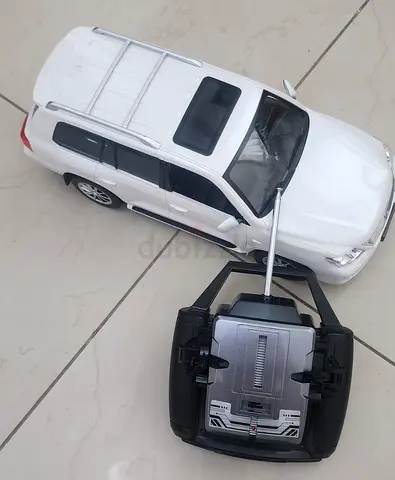 White RC SUV Toy - Remote Controlled Car, Good Working Condition