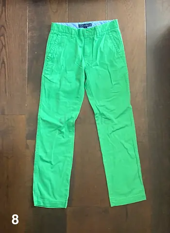 Tommy Hilfiger green pants - For kids aged 8