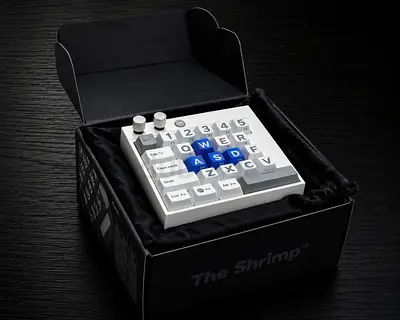 The Shrimp Mechanical Gaming Keyboard – Never Used | RGB | Gateron Switches