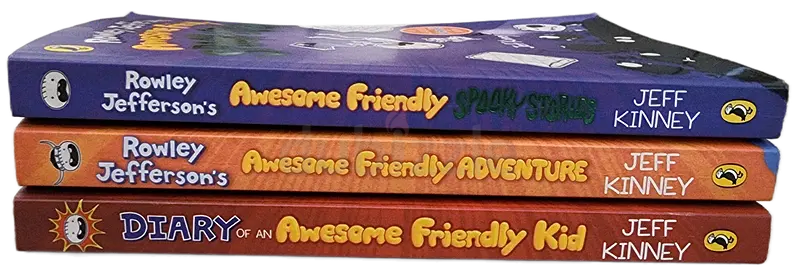 Rowley Jeffersons Awesome Friendly Book Series- Set of 3 Original excellent condition