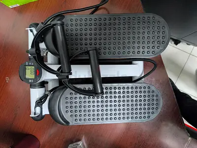 Compact Fitness Mini Stepper with Resistance Bands