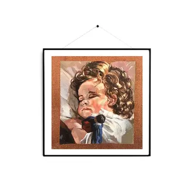 Framed Vintage-Style - Luxury Original Artwork UAE | Collector Piece | One Owner Only