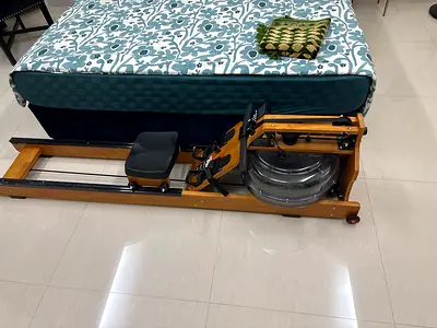 Wooden Water Rowing Machine (Compact, Used)