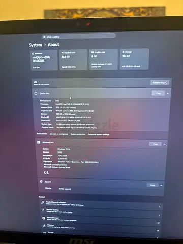 Msi vector 16 hx a14vgg