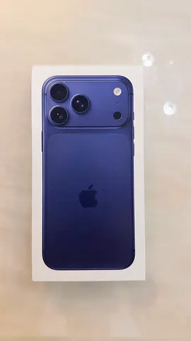 IPhone 17 ProMax Deepblue 1TB - New (Sealed) TDRA