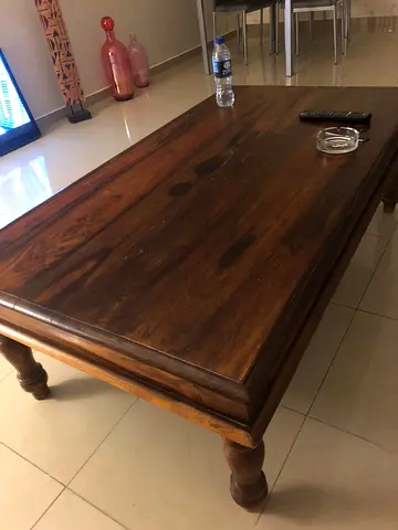 Coffee table wood marina