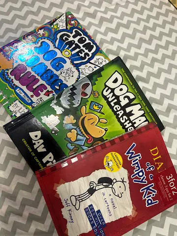Dogman wimpy kid tom gates books