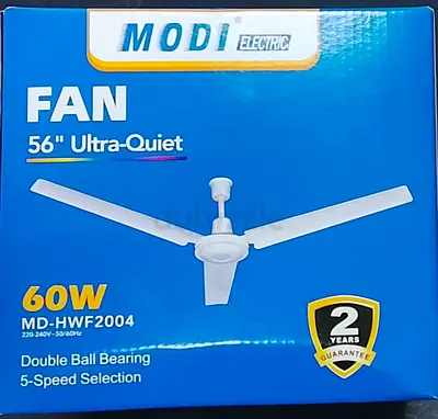 MODI 56 Ultra-Quiet Ceiling Fan 60W - New in Box