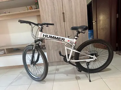 Hummer folding mountain bike - good condition