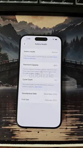 iPhone 15 Pro 256GB (Phone Only)