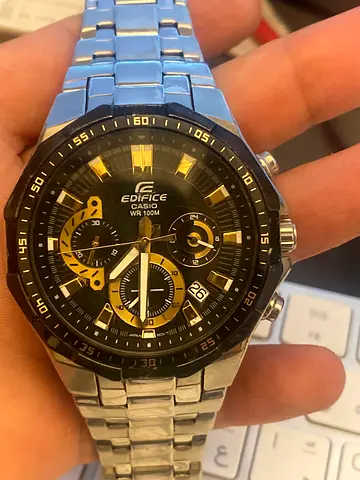 Casio Edifice Mens Chronograph Watch - Working, Good Condition