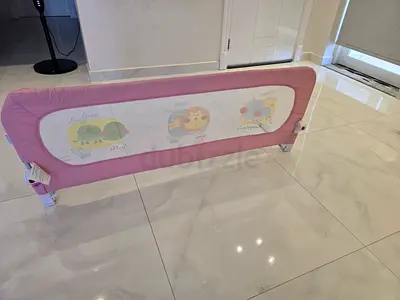 Used Pink Bed Rail Guard for Toddler/Infant. I have 3. Very light used