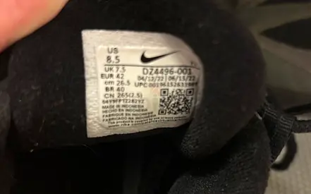 Nike Air Max Pulse Black Shoes US 8.5