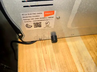 Electric oven 45L