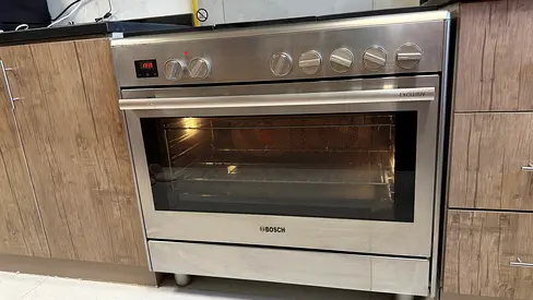 Bosch Stainless Steel Freestanding Oven and Hob - Good Condition