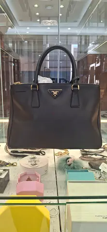 Prada Black Leather Handbag