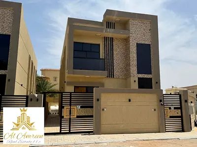 Two potion corner Villa For sale In Muwaihat 3,Near Adnoc,Ajman.