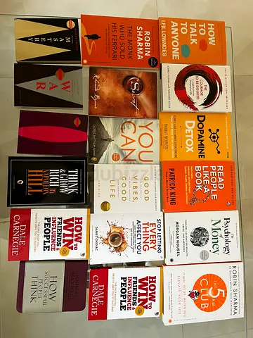 Self Development - Successful life  secrets books - Bestsellers - any 5 for 100.