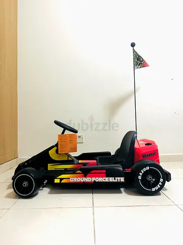 Razor Ground Force Elite - Electric Go-Kart (Black  Red, 22.5 Km/H)