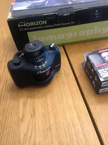 Look Horizon 35mm Panoramic Camera (Excellent Condition) - Classic Soviet Camera