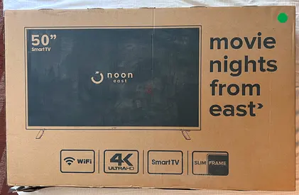 noon east 50 Inch 4K Ultra HD Smart TV
