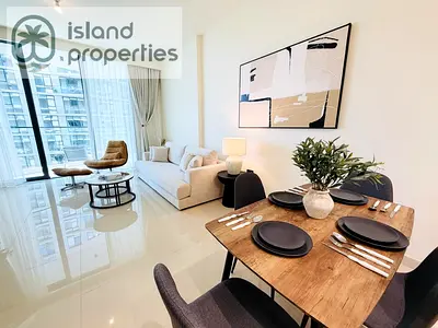 Sleek Sanctuary | Ultra-Modern 1-Bed near Beach | Bay residences