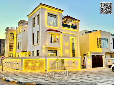 بمقدم اقل من 10% | تملك فيلا فاخرة بالزاهية عجمان | 6 غرف ماستر بسعر تنافسي جاهزة للسكن