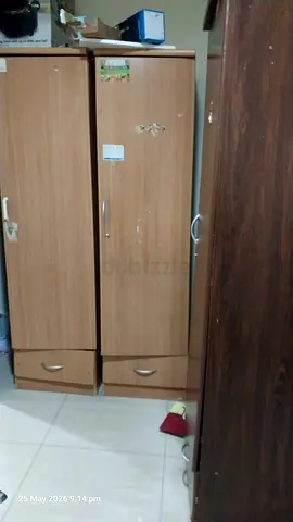 ٣ دواليب ، ضلفة واحده مستعمل
