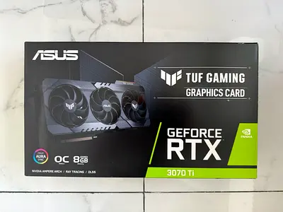 ASUS TUF Gaming GeForce RTX 3070 Ti OC Edition – 8GB GDDR6X
