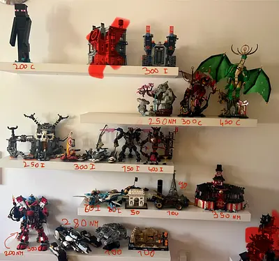Lego ninjago Star Wars nexo knights architecture