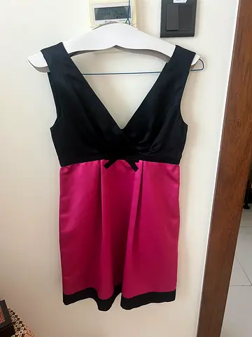 Dolce e Gabbana Two-tone Sleeveless Party Dress