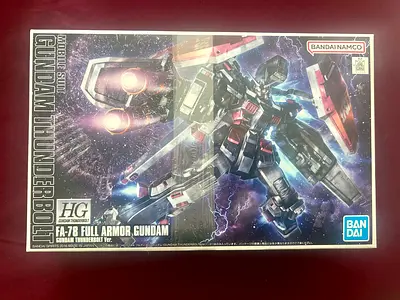 Bandai HG FA-78 Full Armor Gundam Thunderbolt model kit (sealed/boxed)