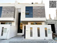 Lowest down payment | Own a luxury villa in Al Helio 2, Ajman | 5 master bedrooms G+2 | A great dea