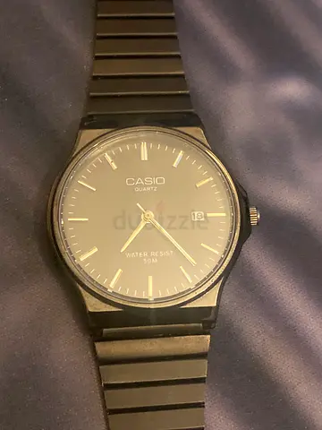 Casio Classic Black Analog Quartz Watch - Used